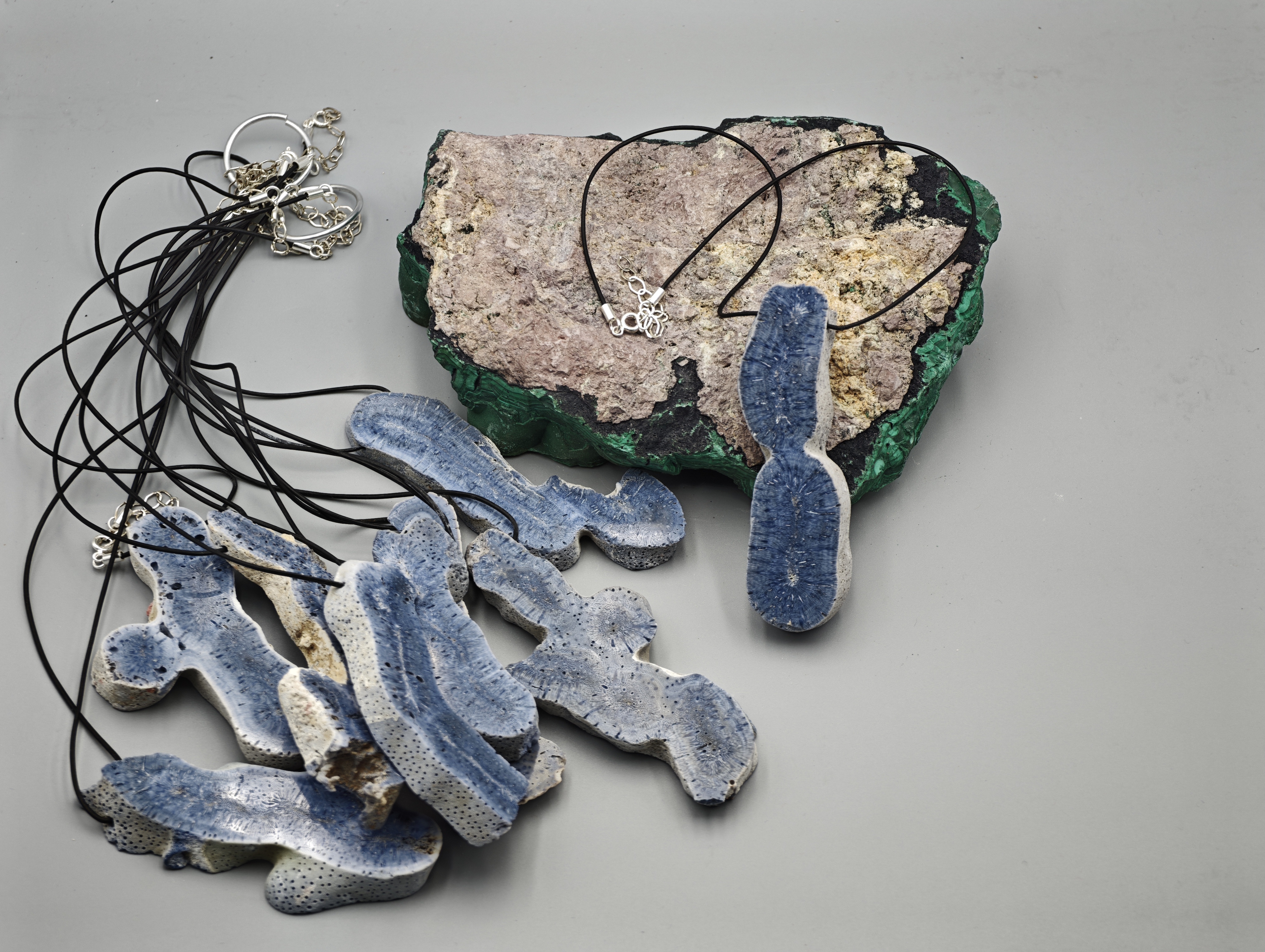 Dumortierit Koleksiyon Kolye