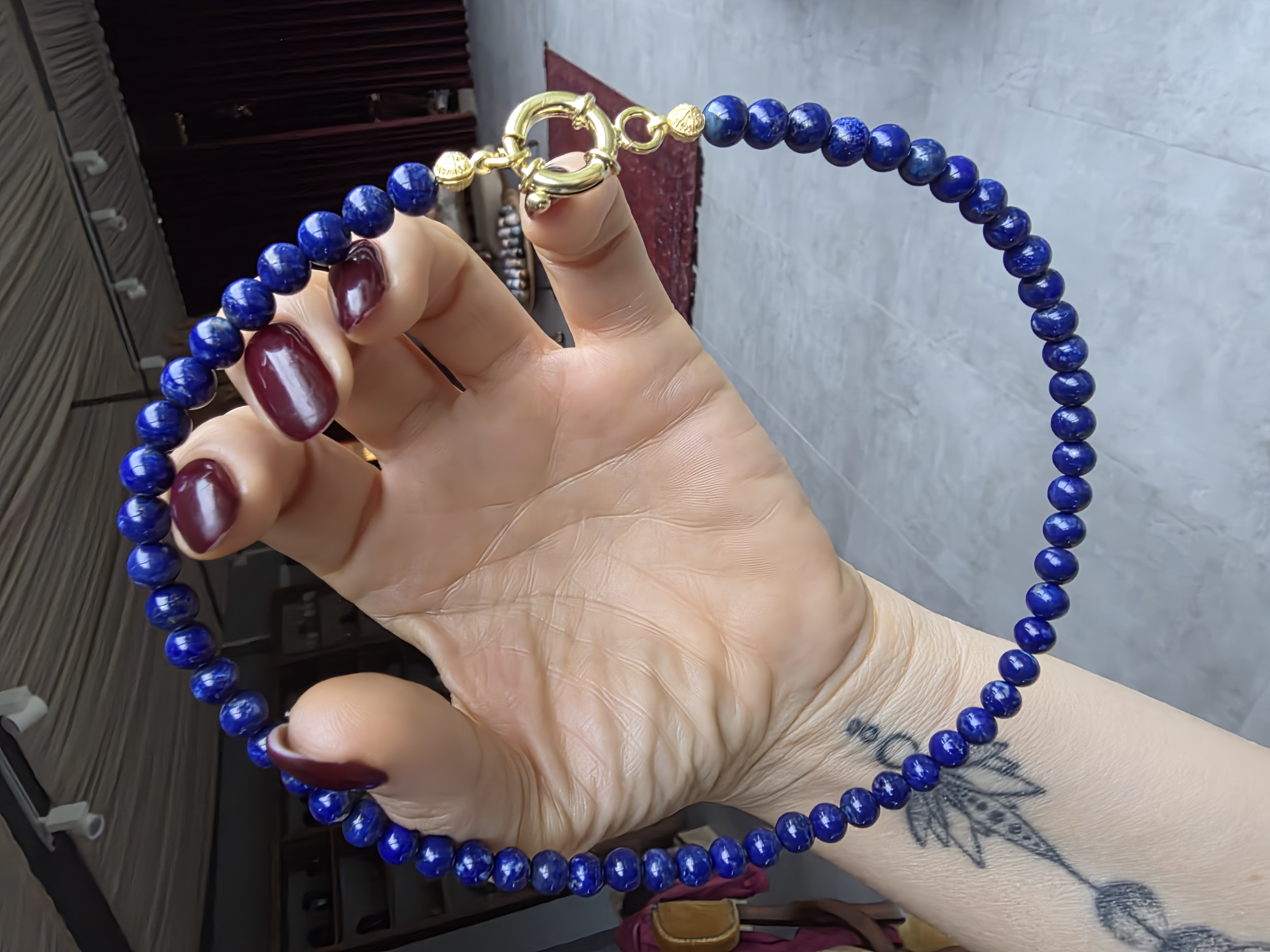 Gem Lapis Kolye