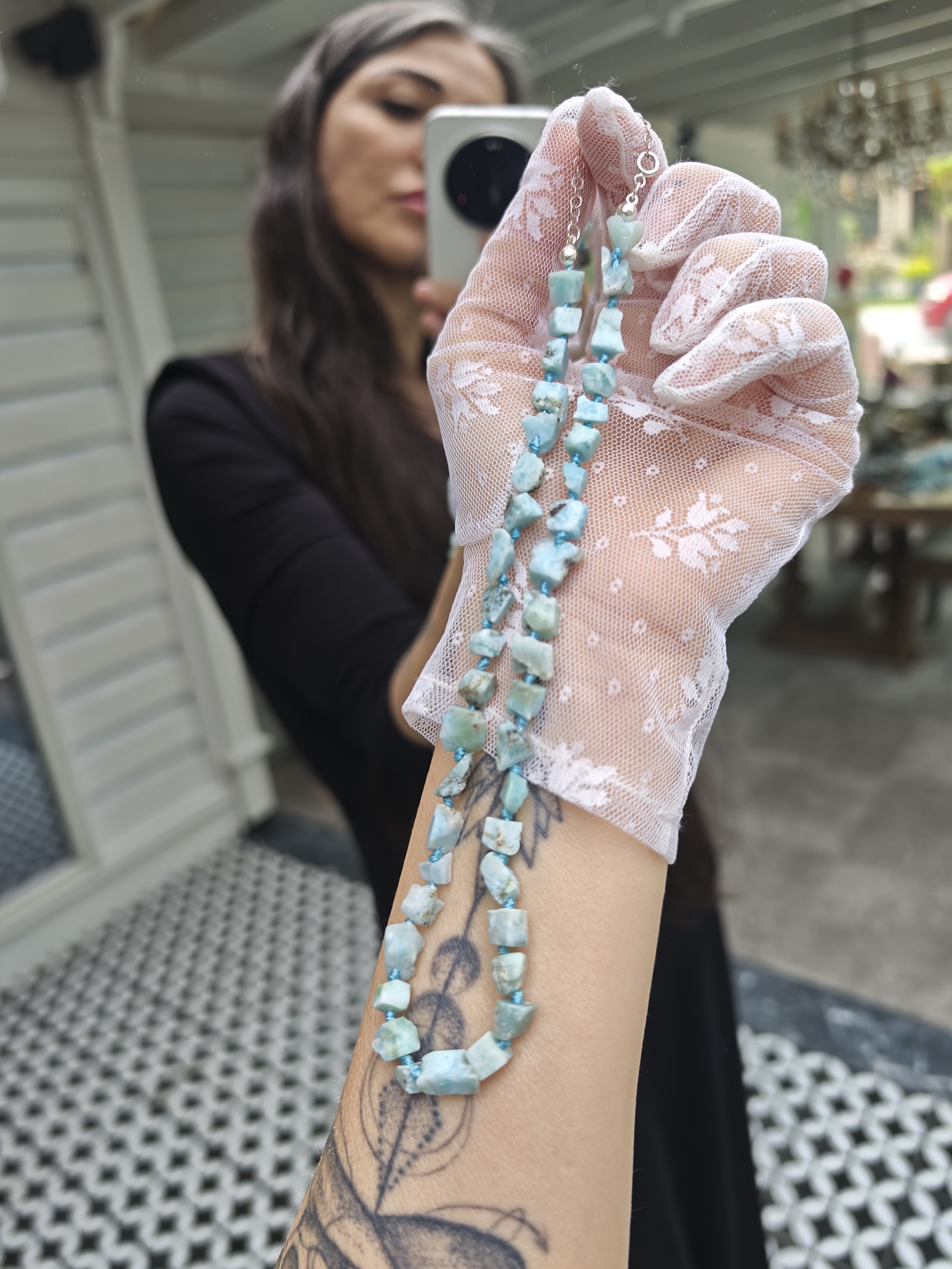 Larimar Kolye