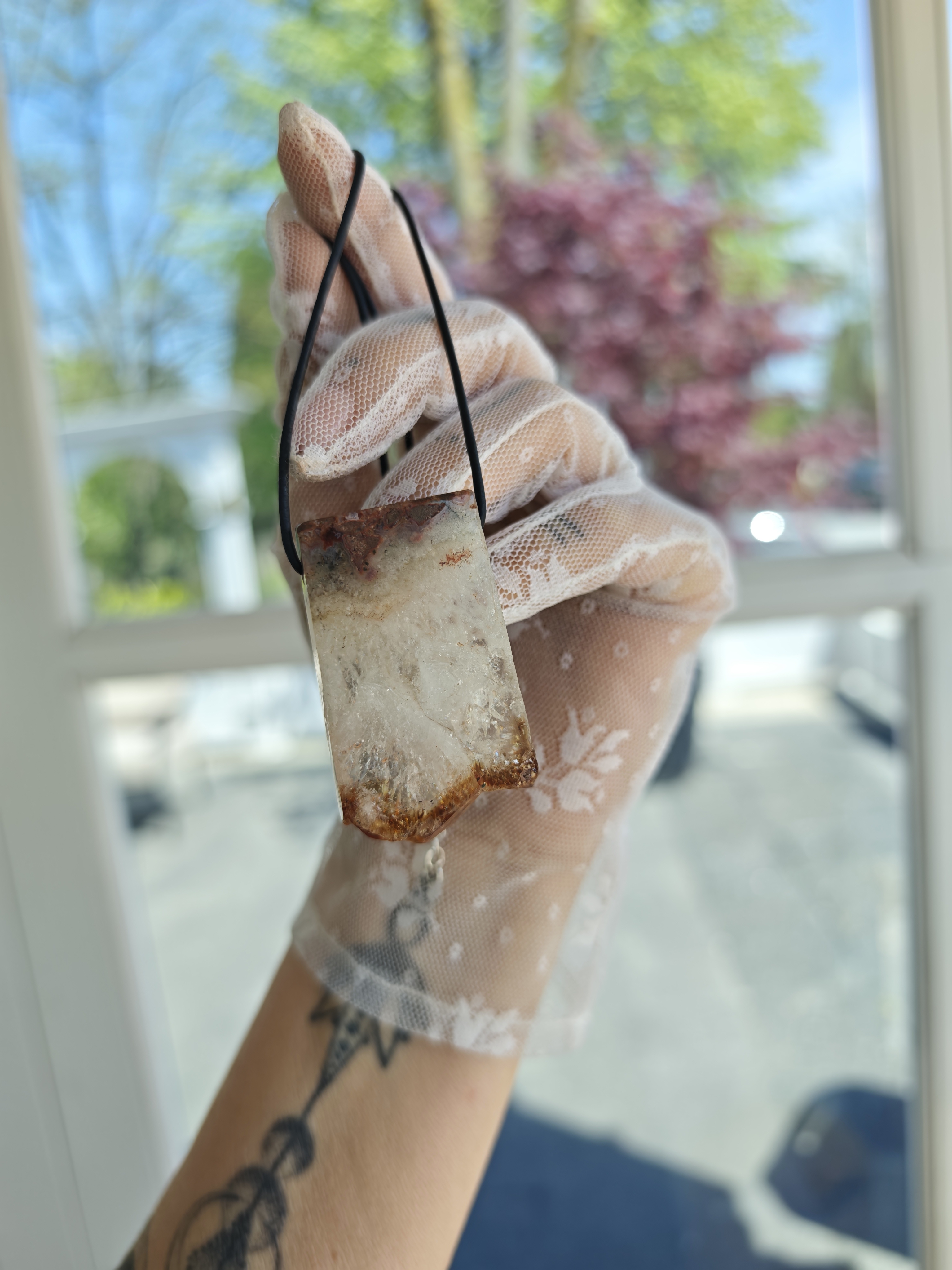 Ham Sitrin Kolye-Özel Seri-