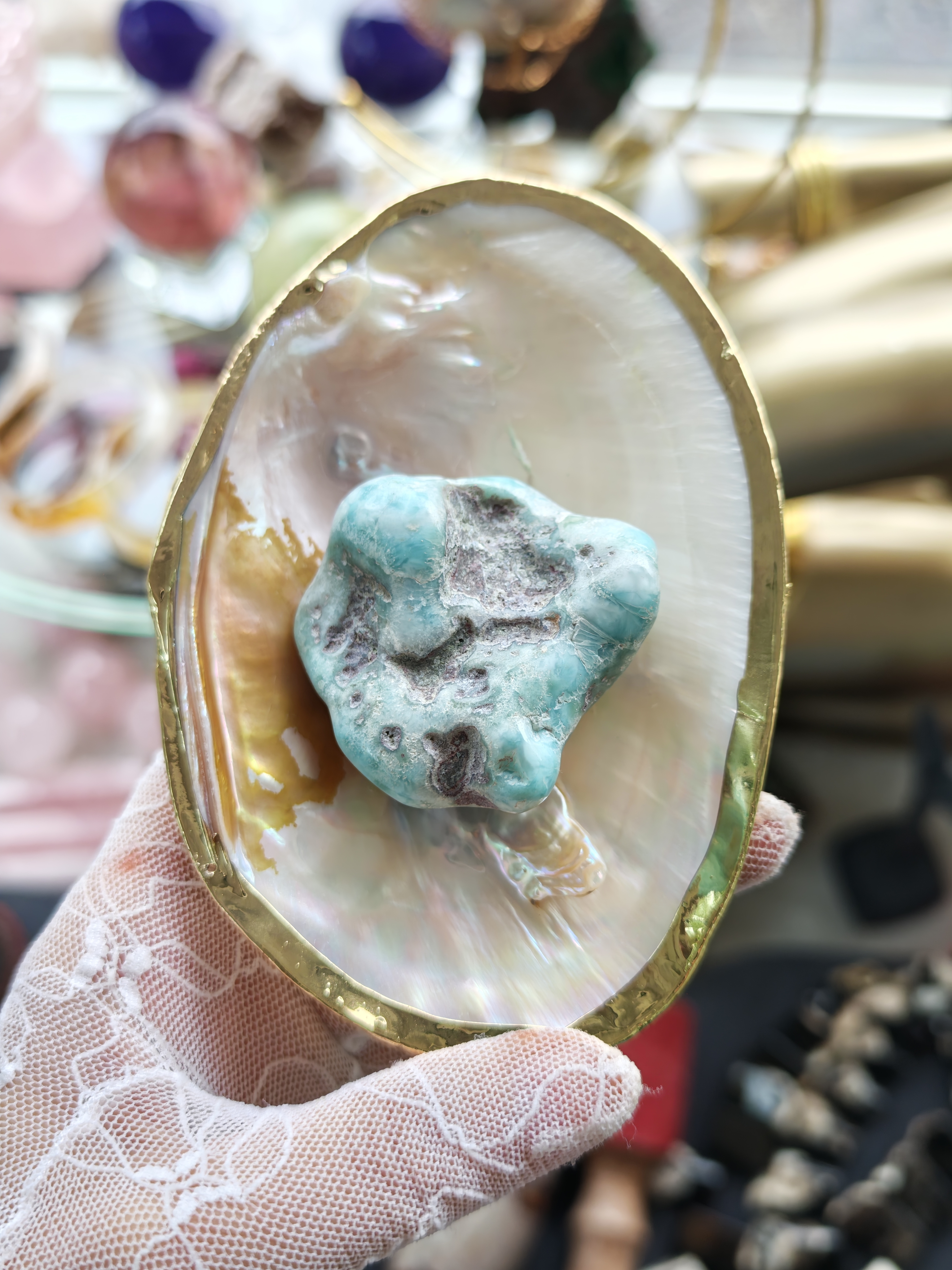 Larimar Parça Mineral
