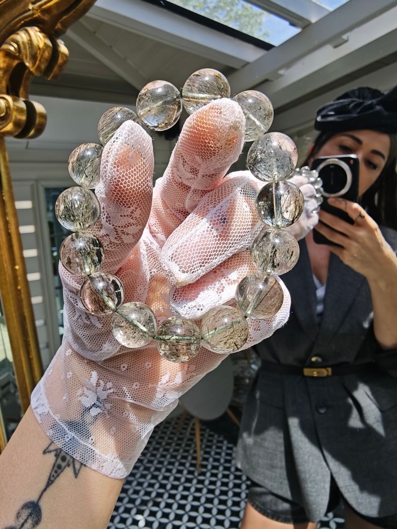 Yeşil Turmalin Rutile