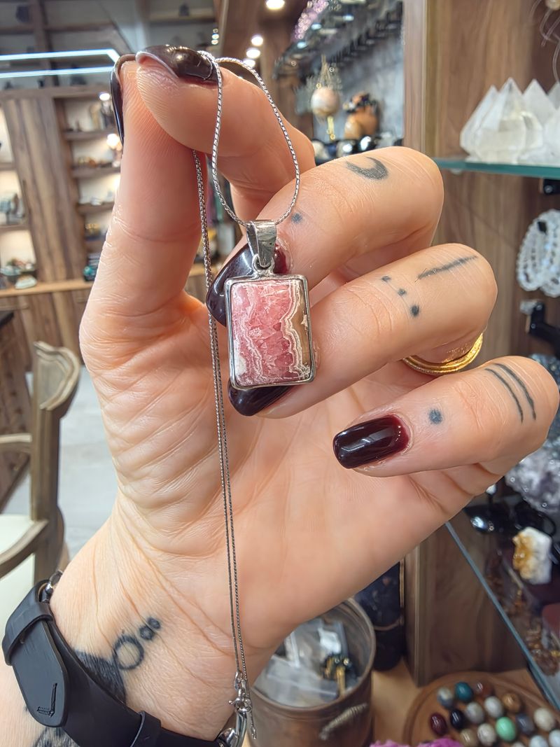 Rodokrozit Mini Kolye