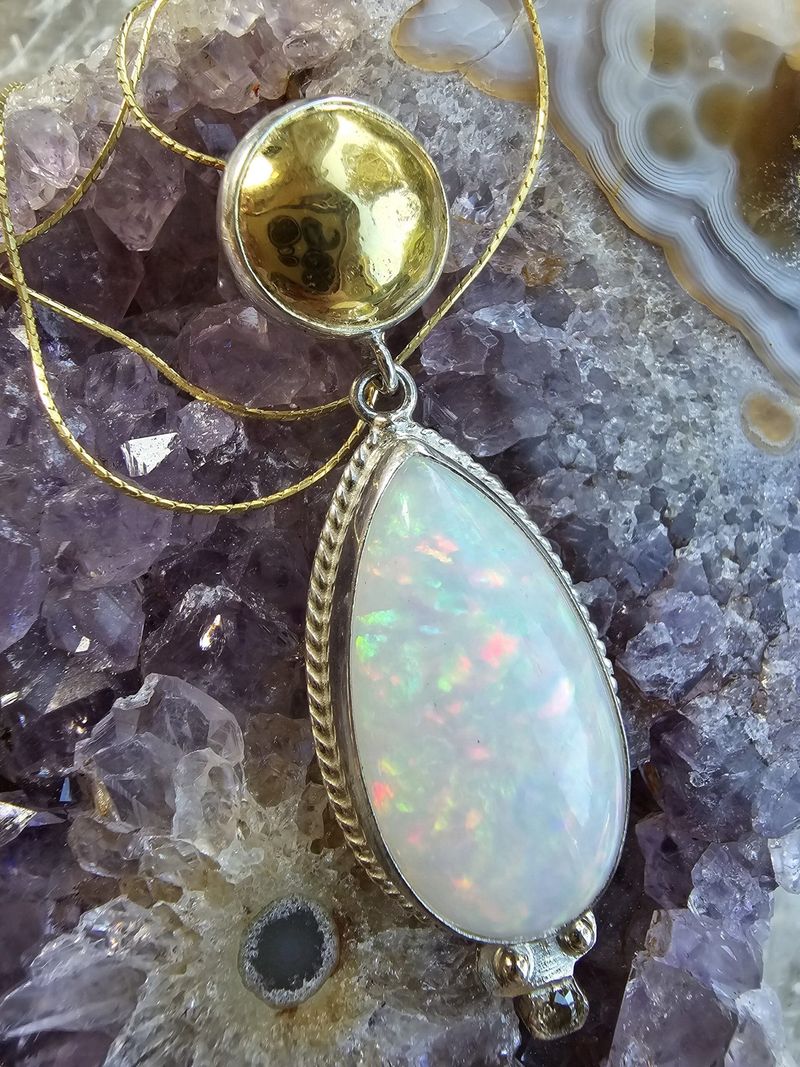 OPAL ELMAS KOLYE