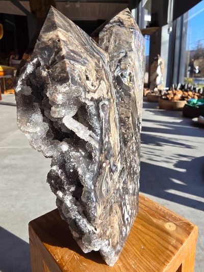 Çift Başlı Siyah Kuvars Duruze