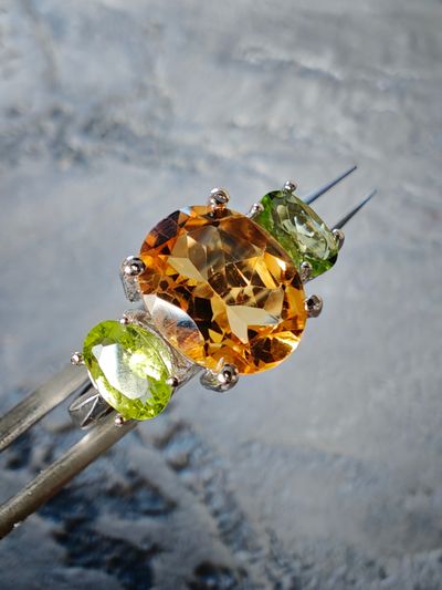 Sitrin Prinayt Yüzük