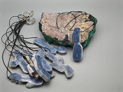 Dumortierit Koleksiyon Kolye