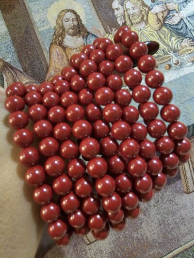 8 MM CİNNEBAR GEM BİLEKLİK