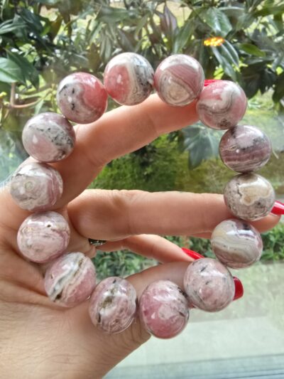 GEM RODOKROZİT 16 MM BİLEKLİK