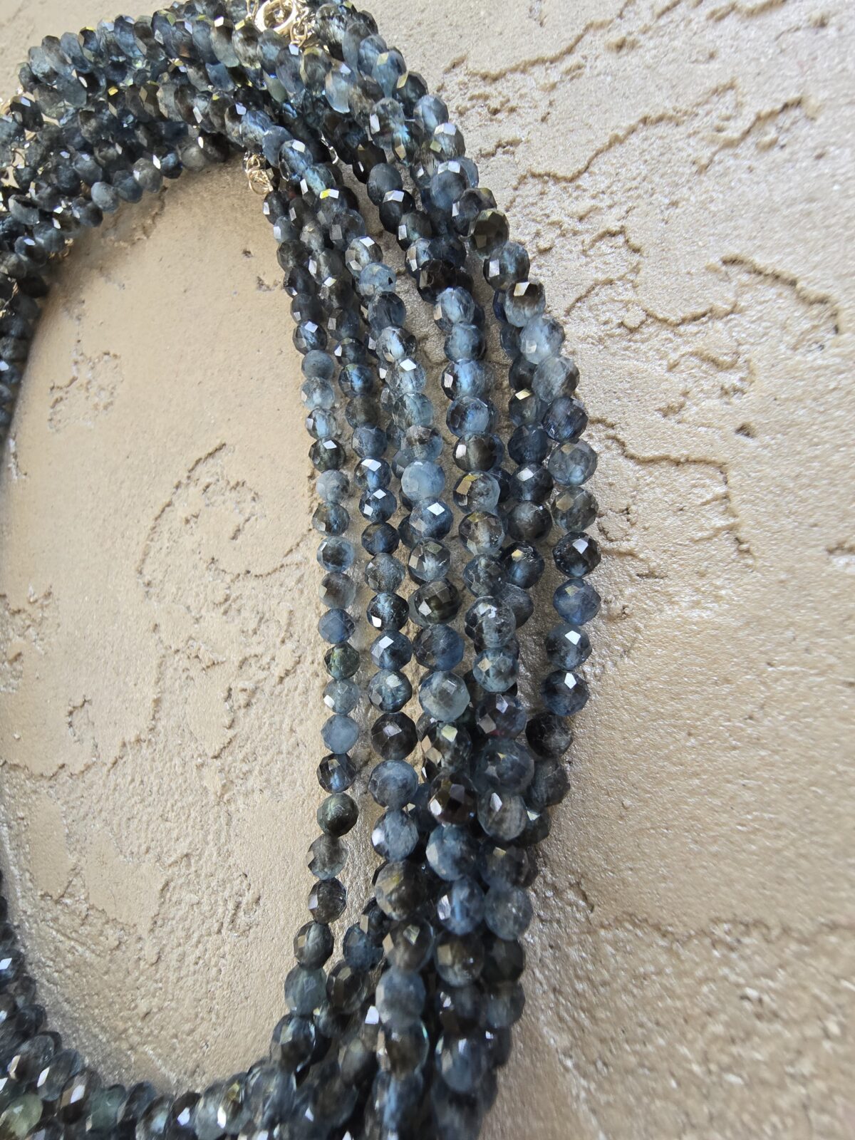 MAVİ KUVARS KOLYE - Görsel 3