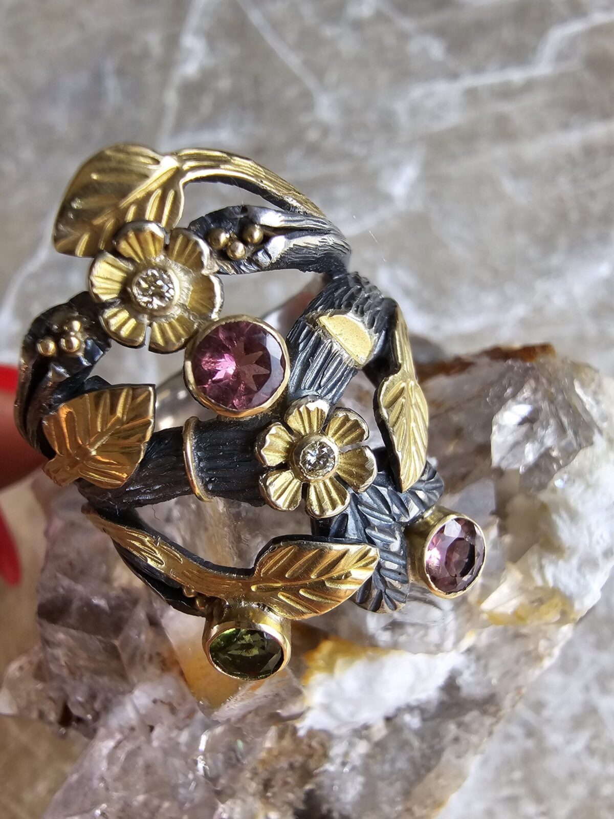 WATERMELON ALTIN YÜZÜK - Görsel 7