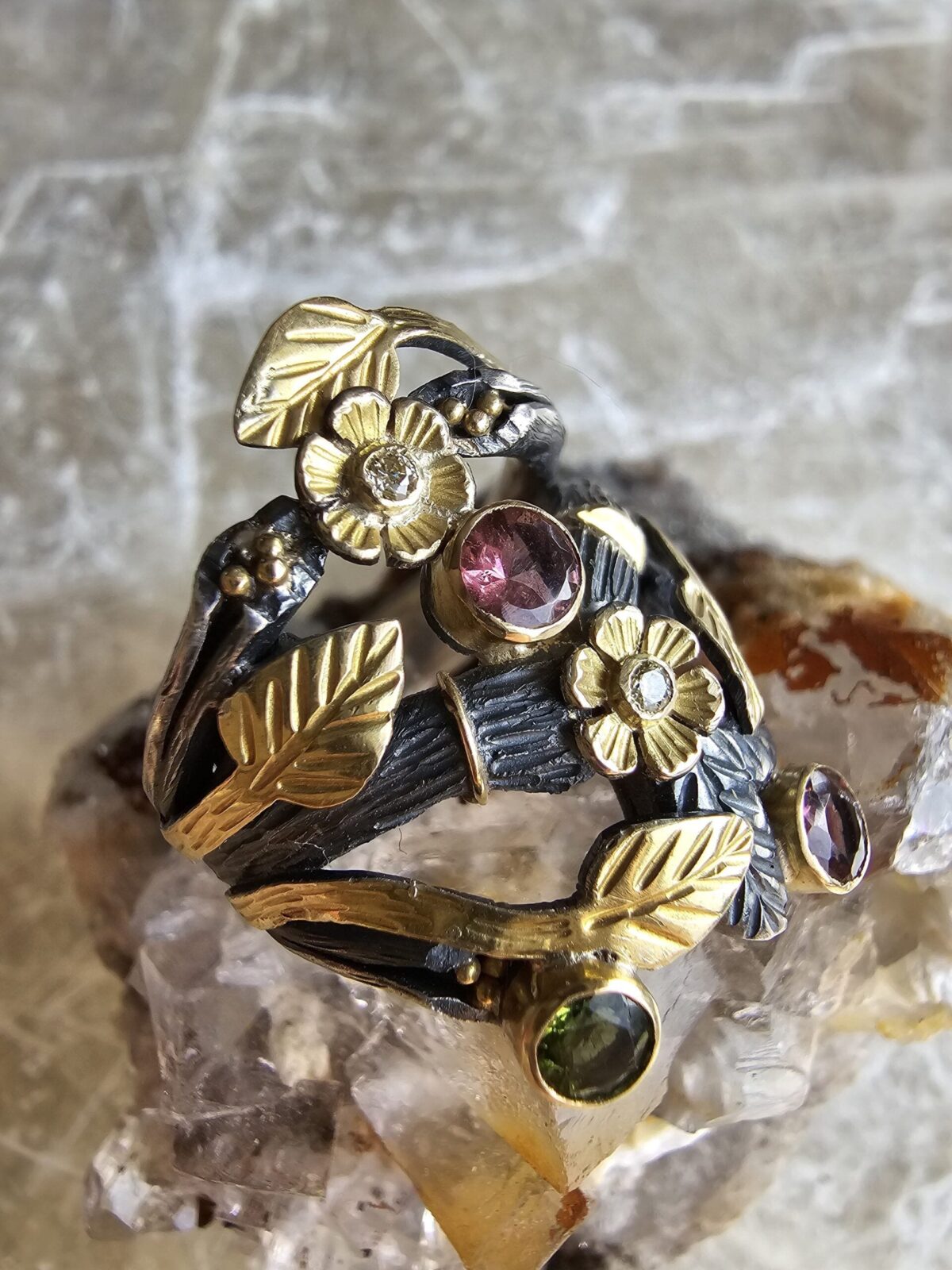 WATERMELON ALTIN YÜZÜK - Görsel 3