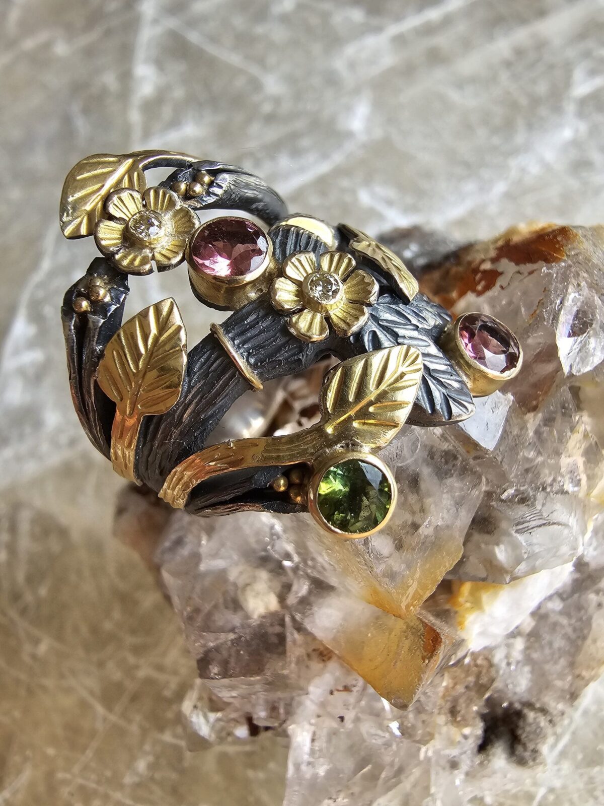 WATERMELON ALTIN YÜZÜK - Görsel 5