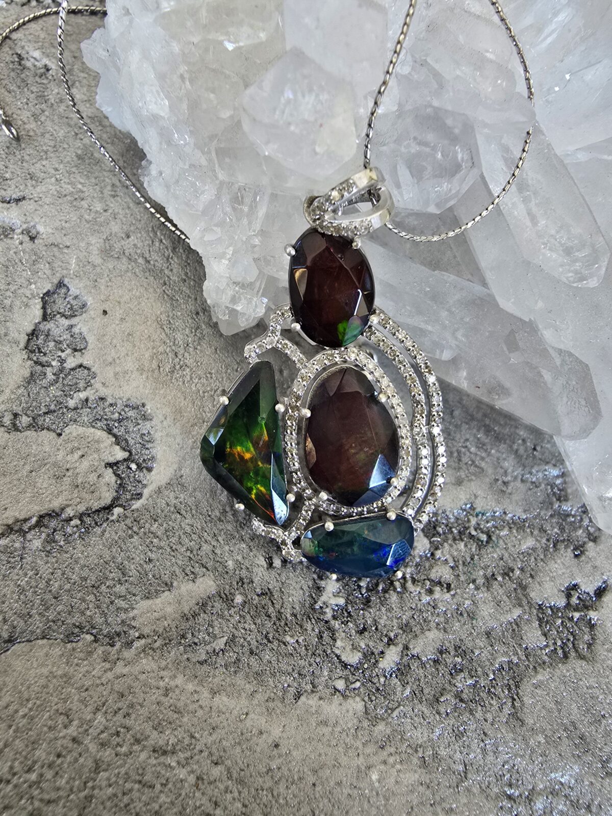 PIRLANTA OPAL KOLYE - Görsel 3