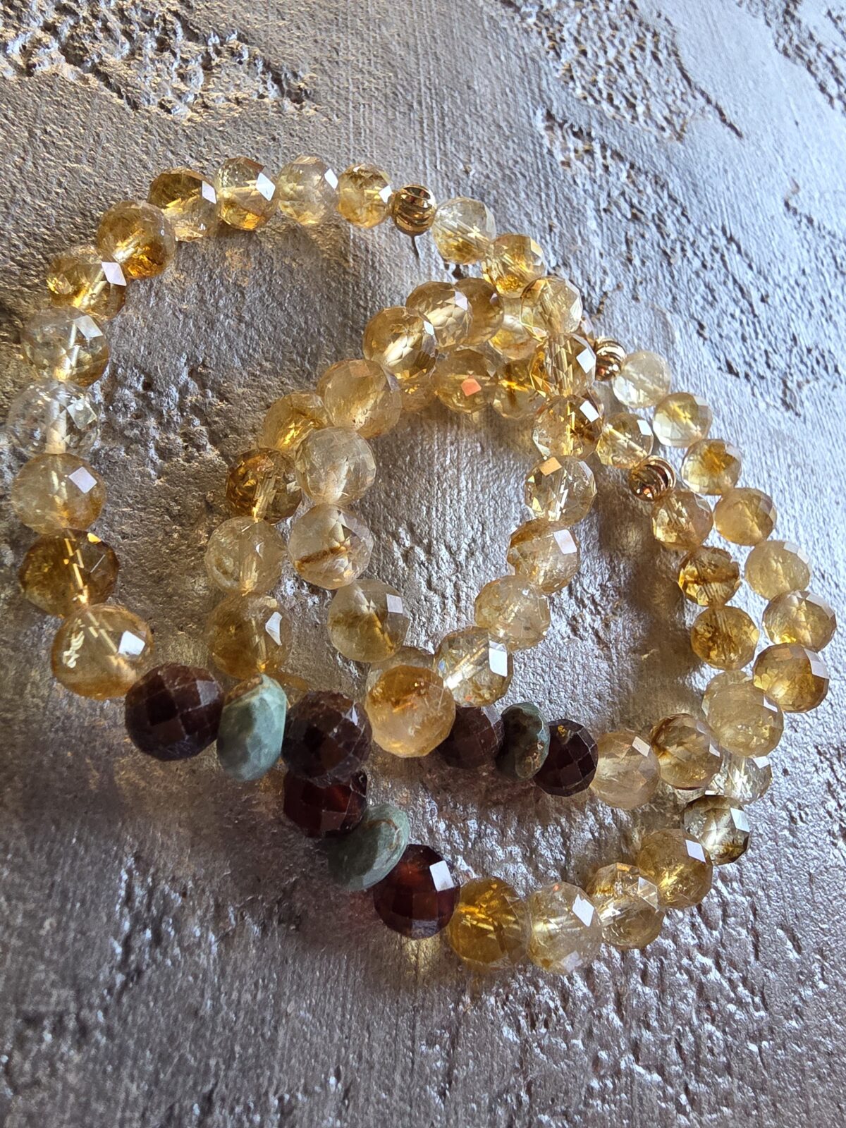 SİTRİN ORANGE GARNET - Görsel 2