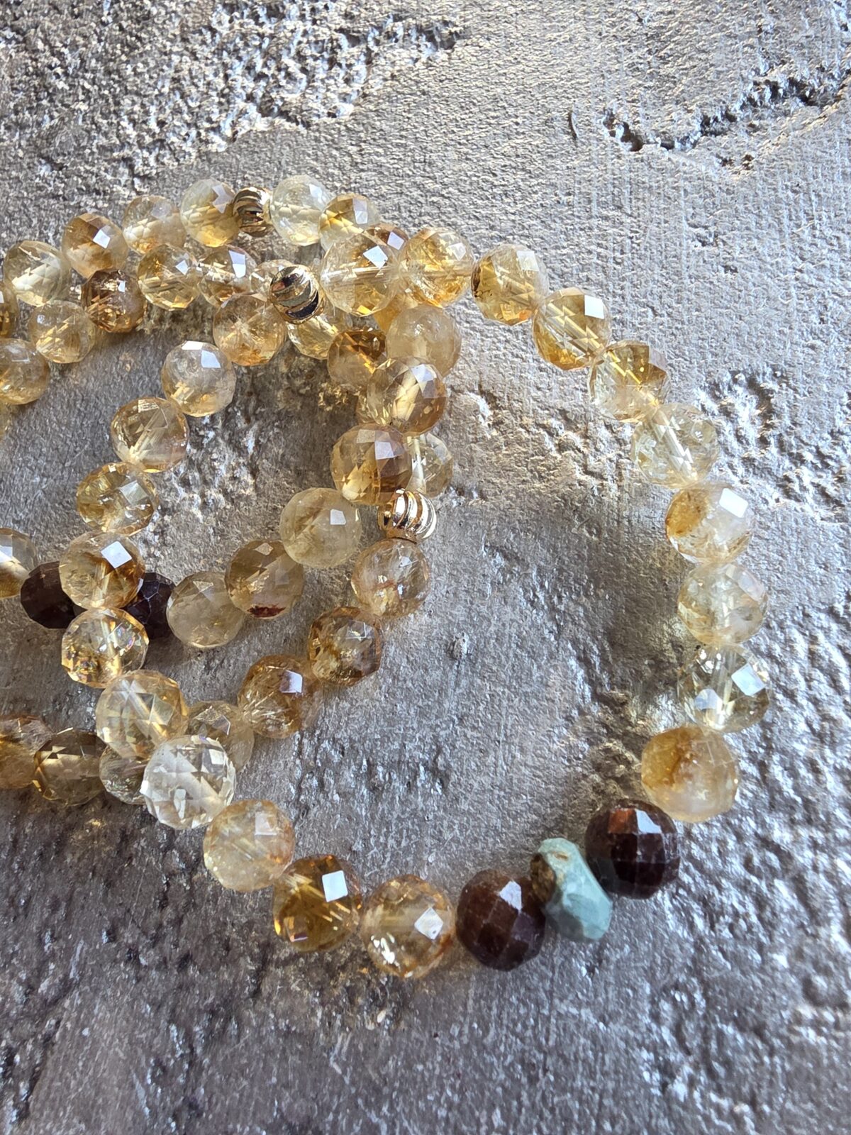 SİTRİN ORANGE GARNET - Görsel 3