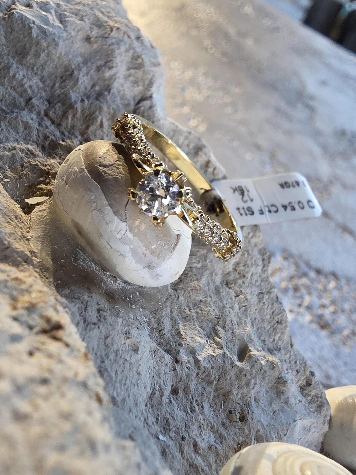 VINTAGE PIRLANTA YÜZÜK - Görsel 2