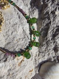 YAKUT DİOPSİT KOLYE - Görsel 2