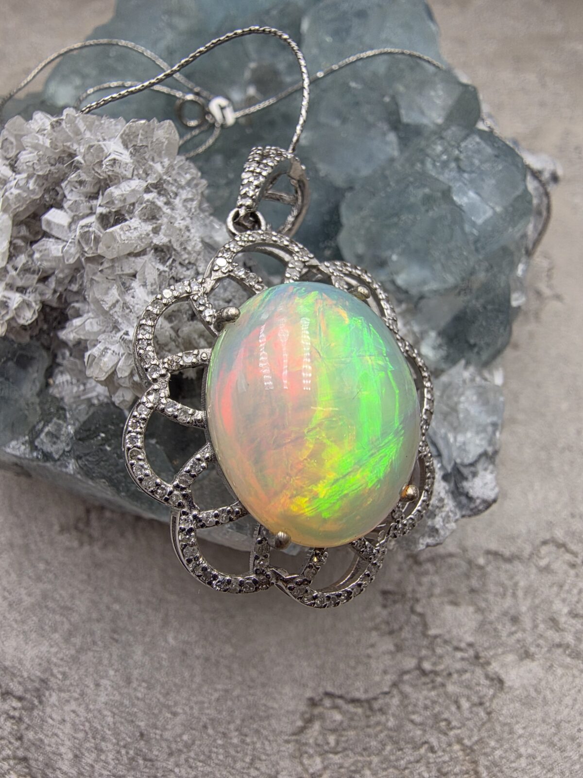 OPAL ELMAS KOLYE - Görsel 3