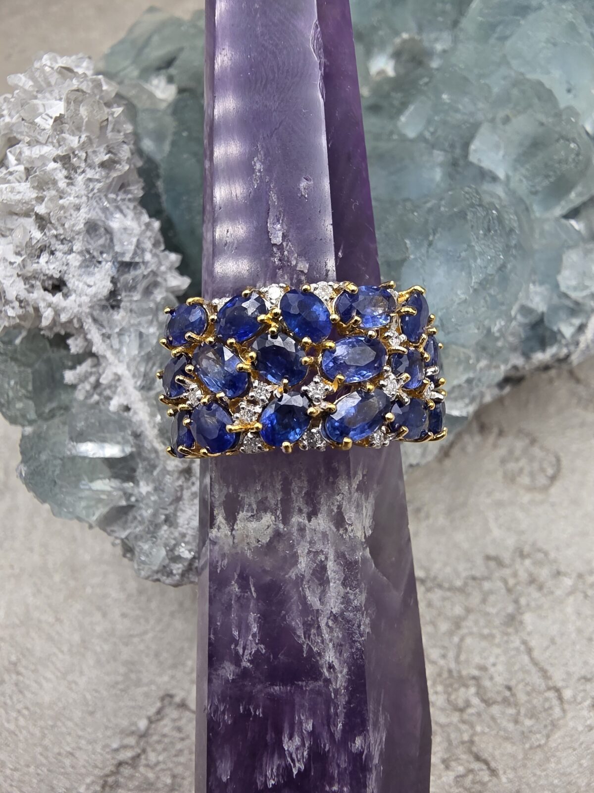 KYANİT ELMAS YÜZÜK - Görsel 4