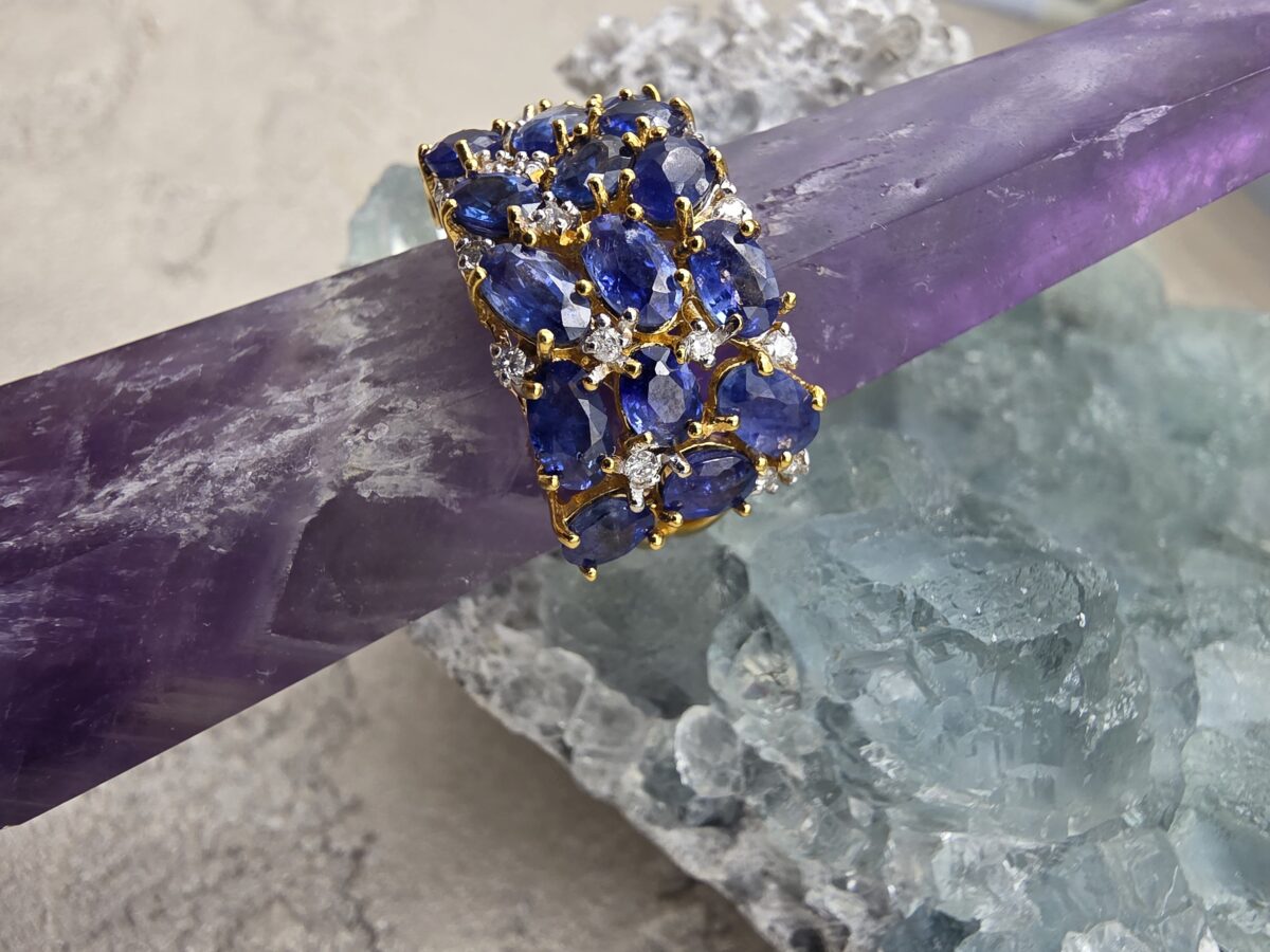 KYANİT ELMAS YÜZÜK - Görsel 1