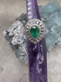 ZÜMRÜT ELMAS YÜZÜK - Görsel 2