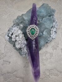 ZÜMRÜT ELMAS YÜZÜK - Görsel 3