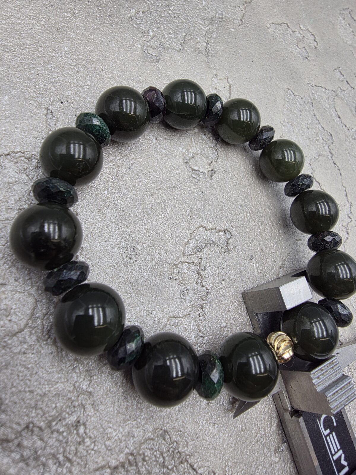 NEFRİT YEŞİM-OPAL BİLEKLİK - Görsel 2