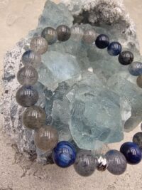 MAVİ AVENTURİN-KYANİT BİLEKLİK - Görsel 3