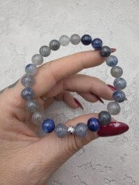 MAVİ AVENTURİN-KYANİT BİLEKLİK