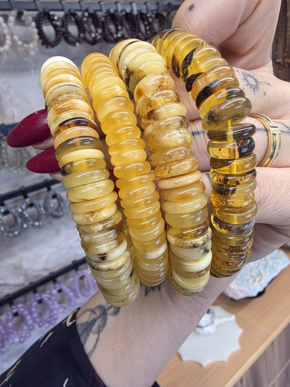 KEHRİBAR BİLEKLİK - Görsel 2