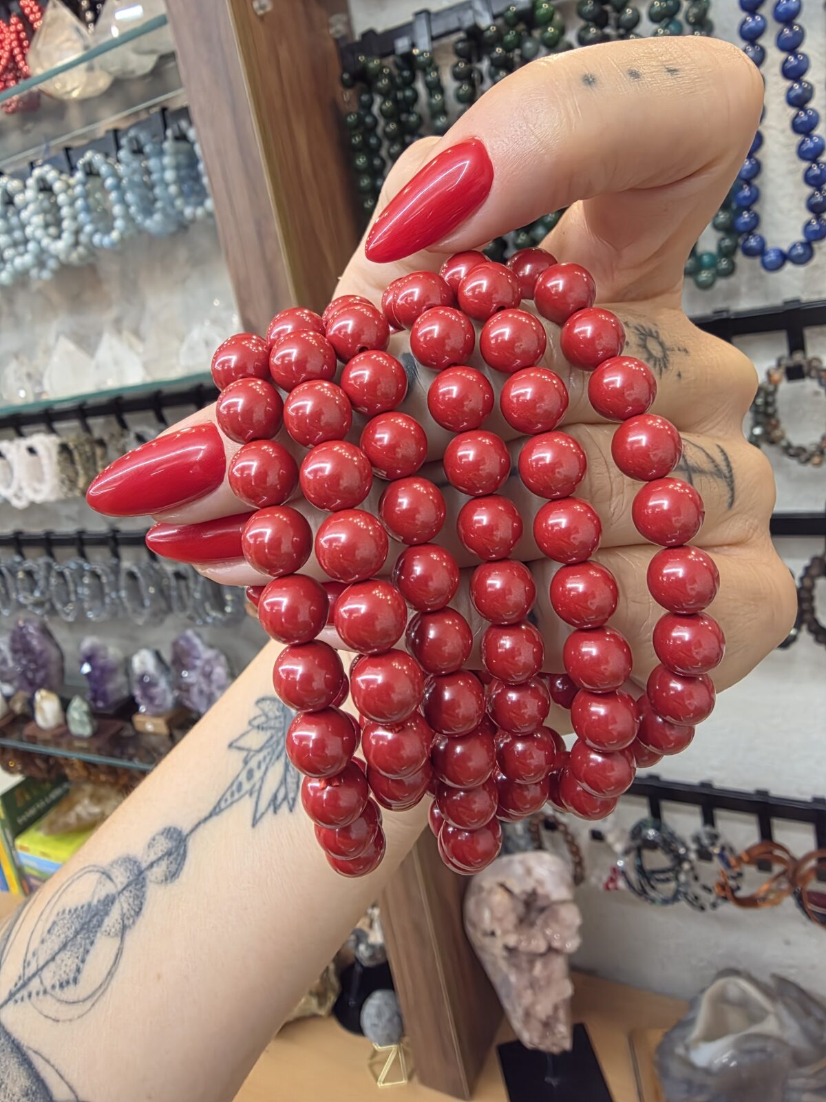 GEM CİNNEBAR BİLEKLİK - Görsel 3