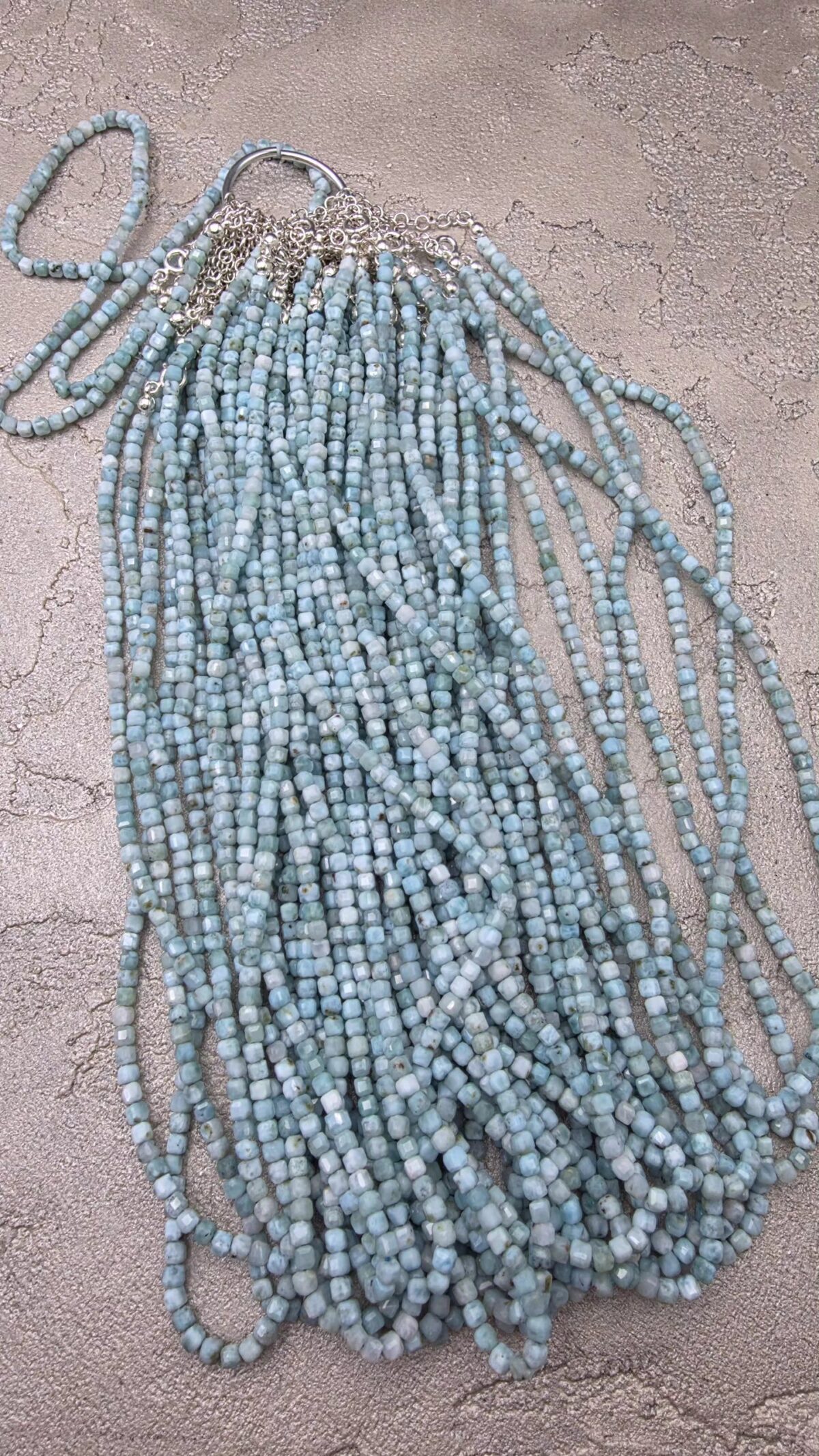 KÜP LARİMAR KOLYE - Görsel 2