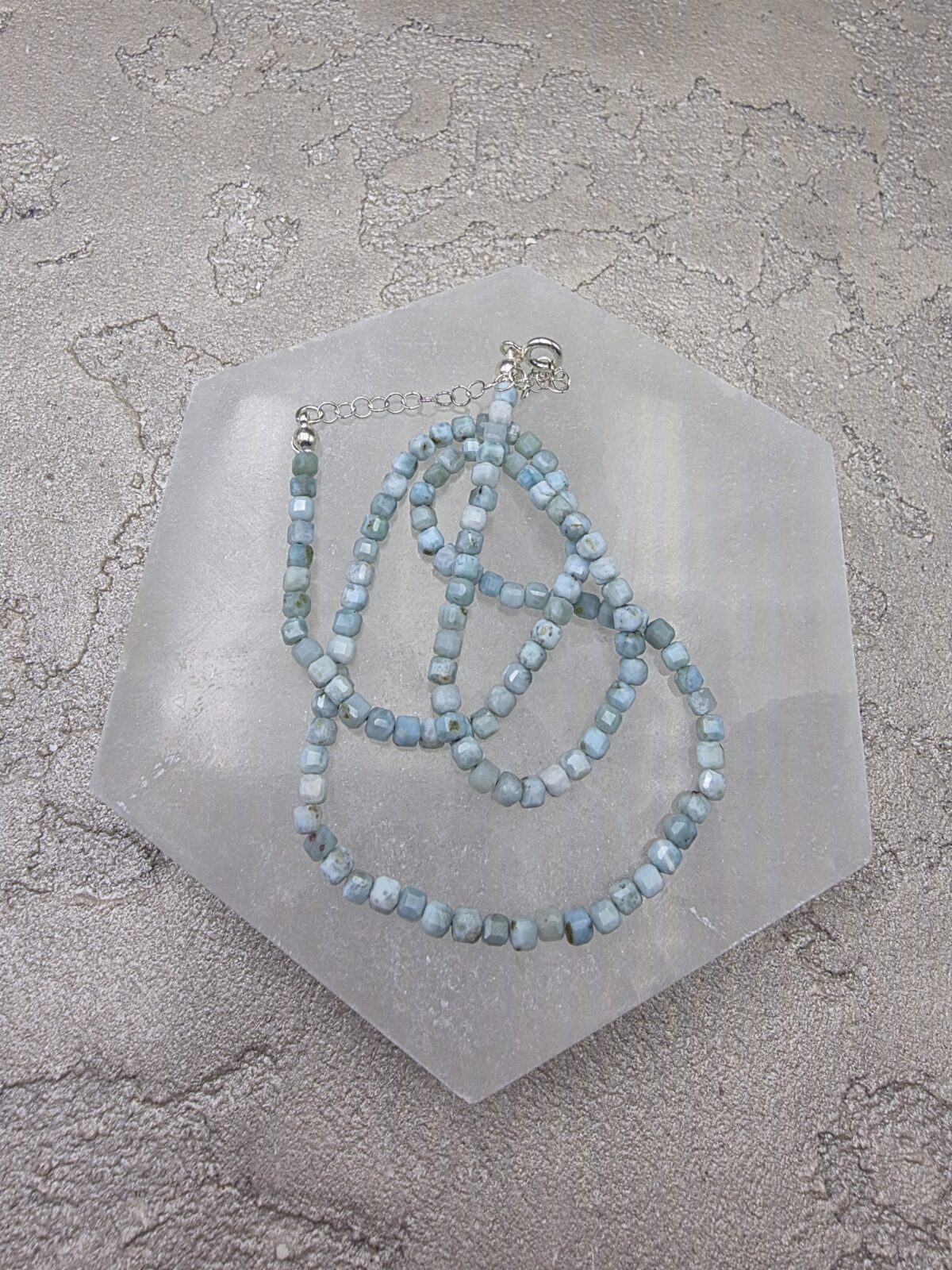 KÜP LARİMAR KOLYE - Görsel 3