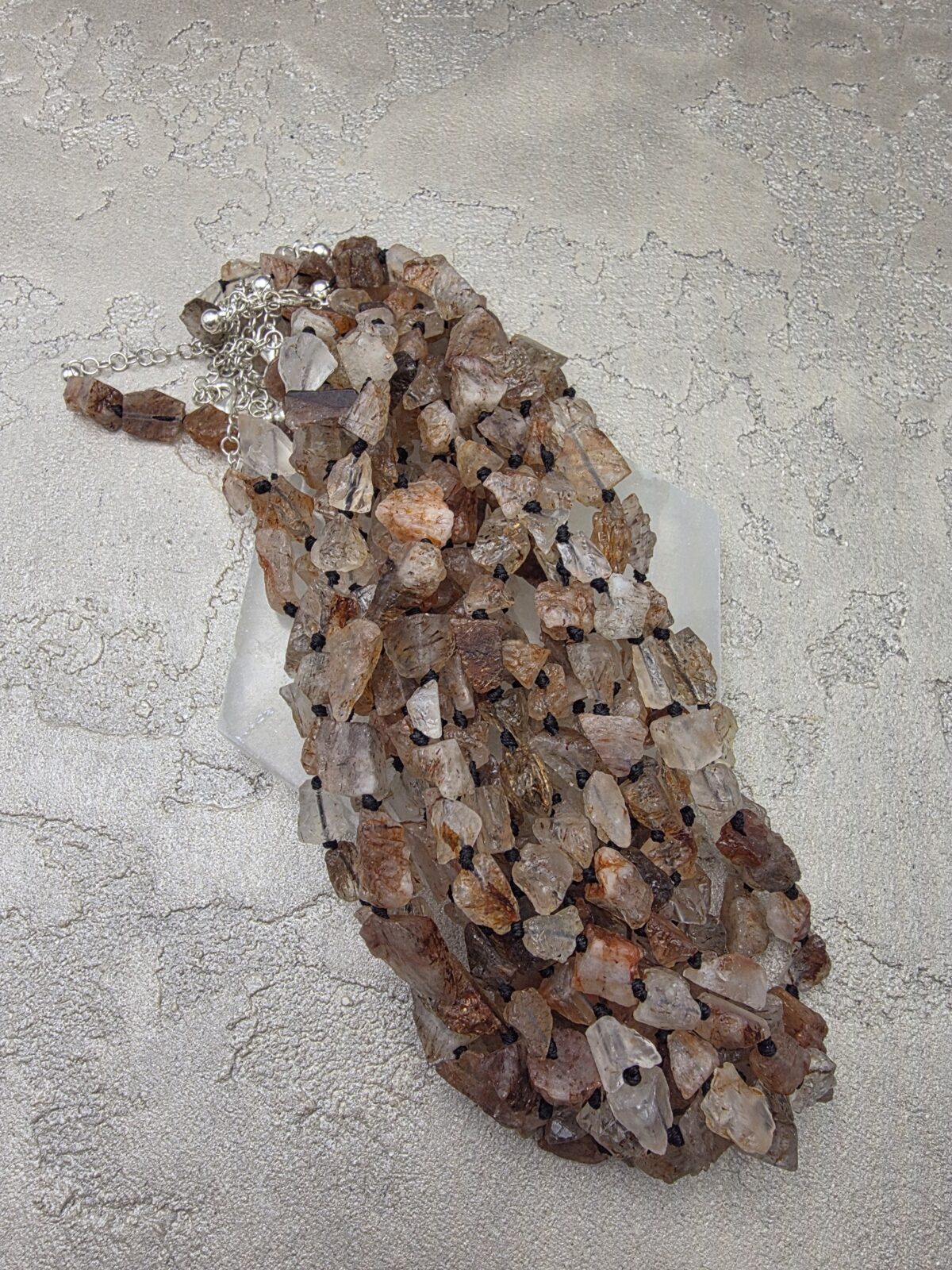 GEM KAYA GÜNEŞ TAŞI KOLYE - Görsel 4