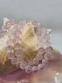 GEM MADAGASCAR PEMBE KUVARS BİLEKLİK - Görsel 2
