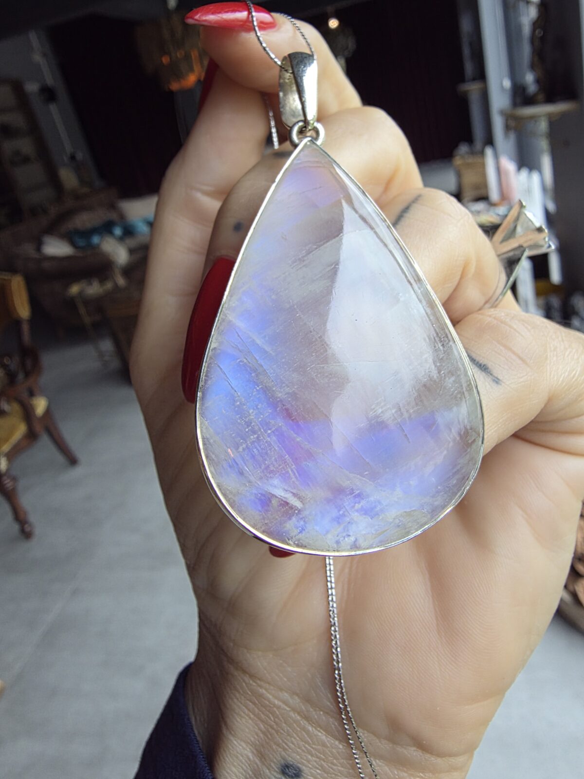 Gökkuşağı Aytaşı Kolye - Görsel 2