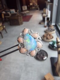 Opal Angle Sky Mercan Yüzük - Görsel 4