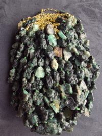 Ham Zümrüt Kolye - Görsel 3