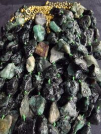 Ham Zümrüt Kolye - Görsel 2