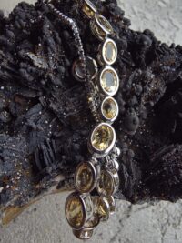 Sitrin Gümüş Bileklik - Görsel 4