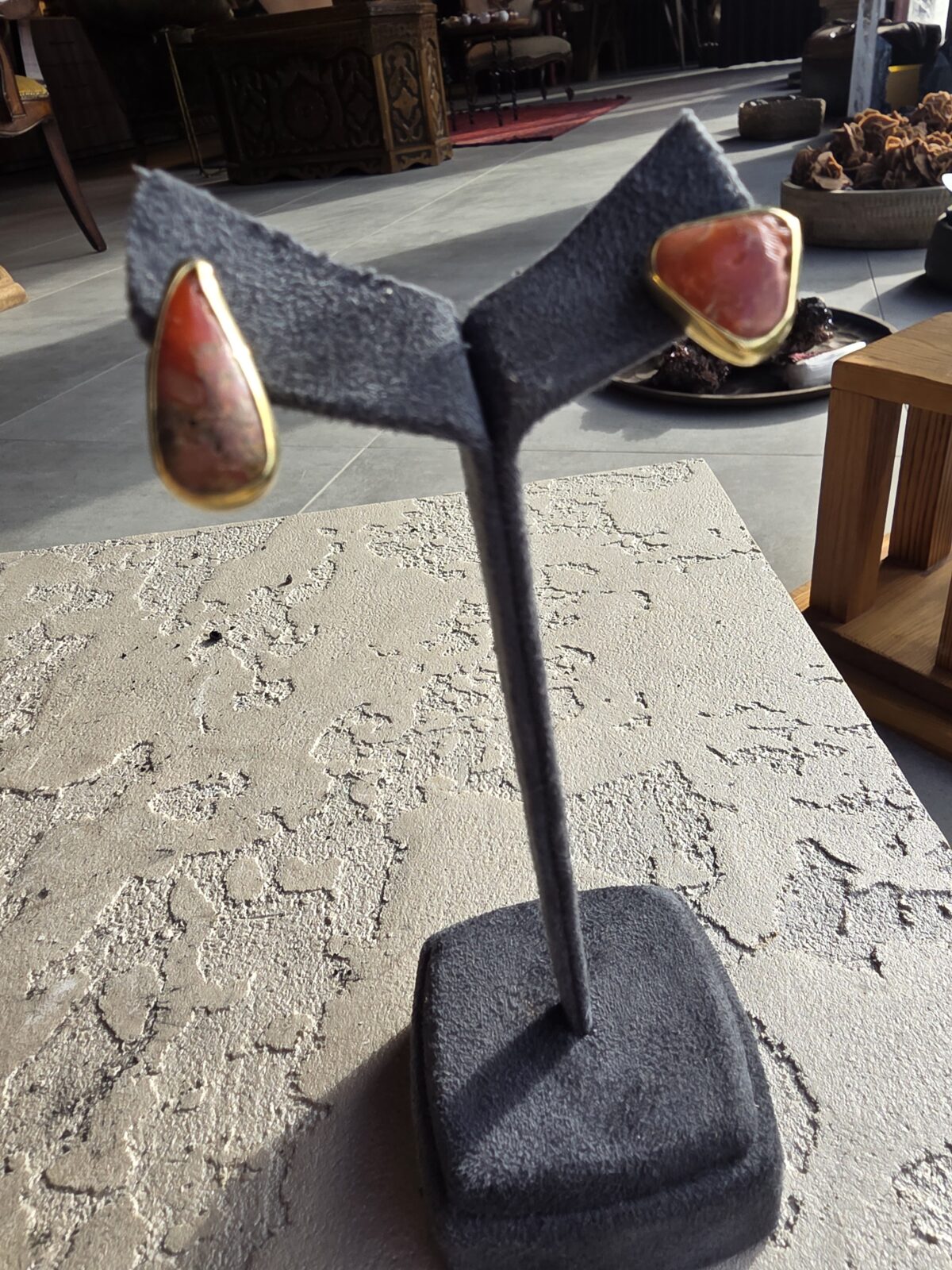 Tunus Mercan Küpe - Görsel 4