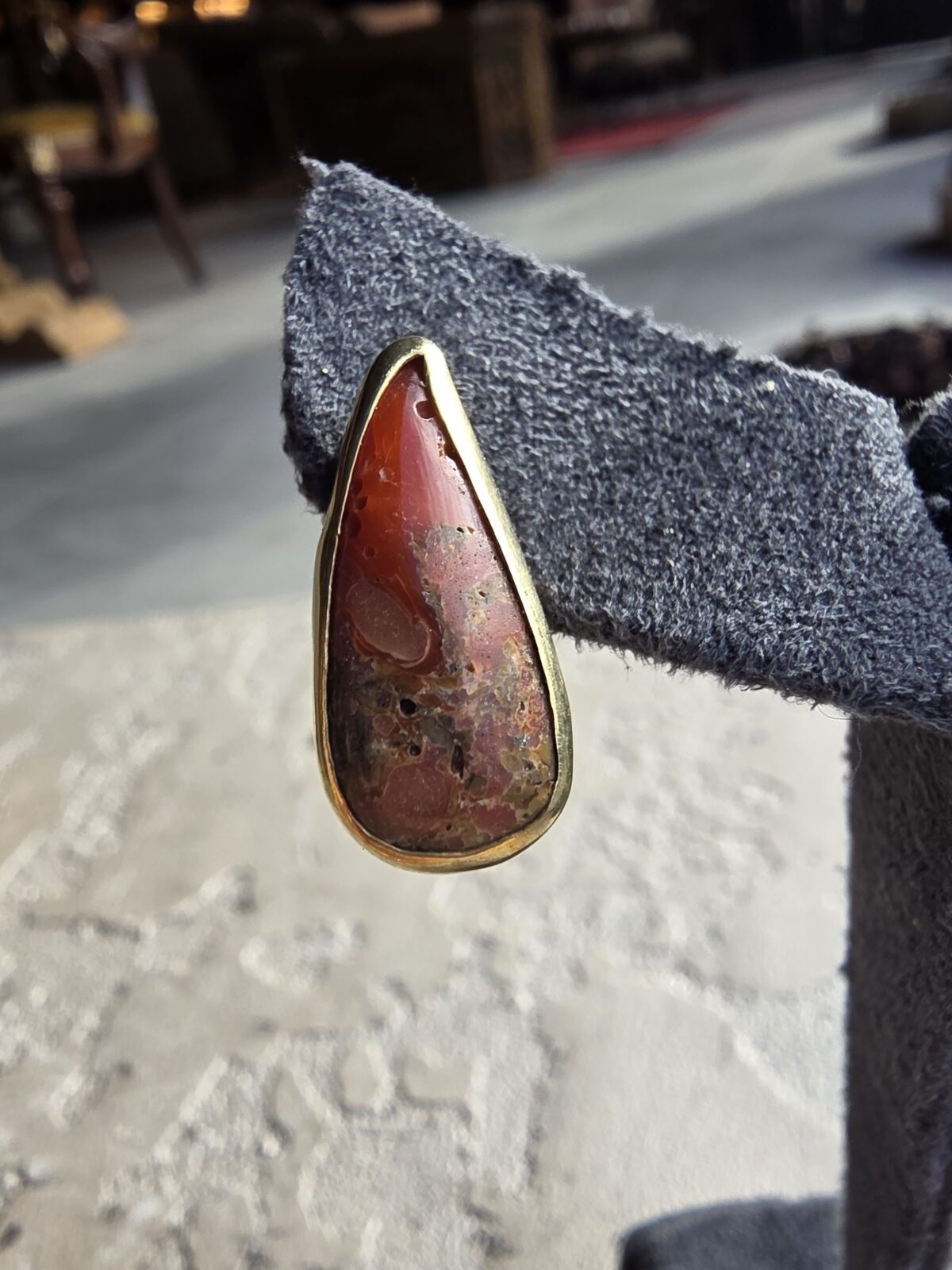 Tunus Mercan Küpe - Görsel 2