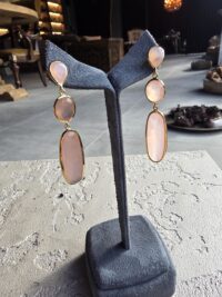 M. Pembe Kuvars Küpe