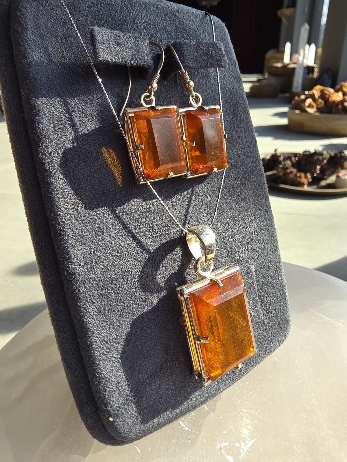 Kehribar Mücevher Set - Görsel 4