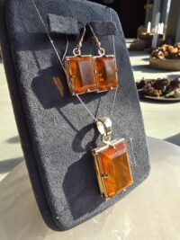 Kehribar Mücevher Set - Görsel 4