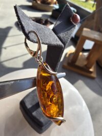 Kehribar Mercan Küpe - Görsel 3