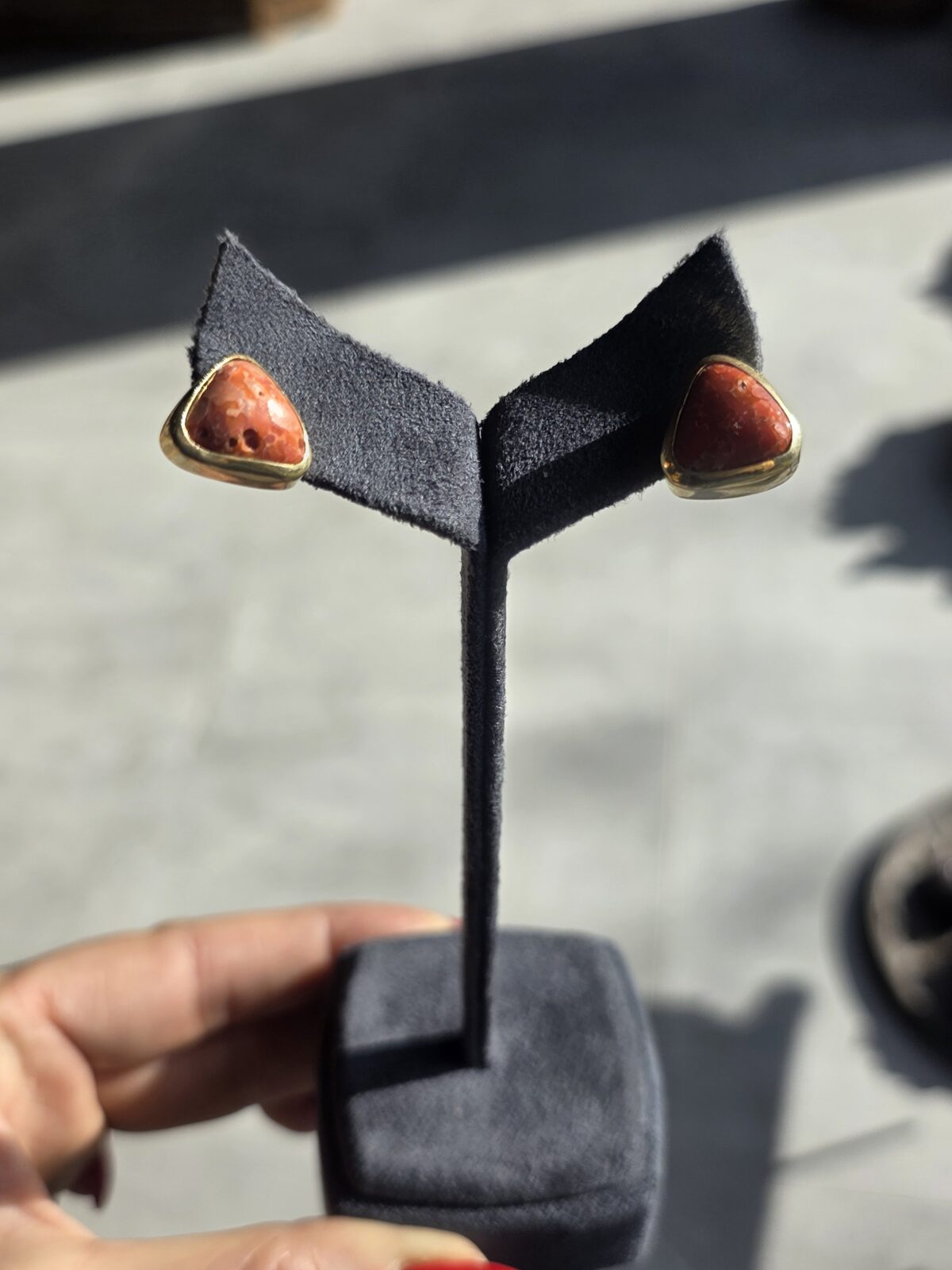 Tunus Mercan Küpe - Görsel 3