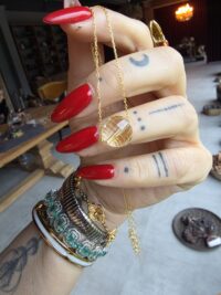 Özel Kesim Sitrin Kolye