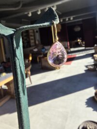 Konkav Kesim Ametrin Küpe - Görsel 4